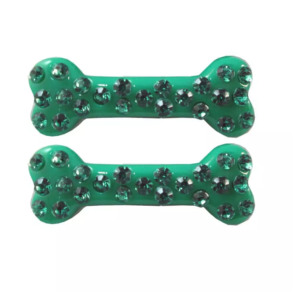 Kreepsville Accessories Dia Mini Hair Bone Green 3 Kreepsville Accessories Dia Mini Hair Bone Green