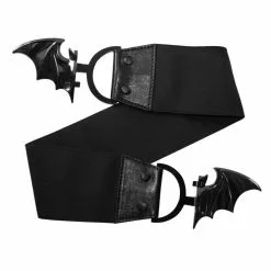Kreepsville Elastic Waist Belt Bat Black Accessories