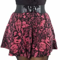 Kreepsville Elastic Waist Belt Bat Black Accessories