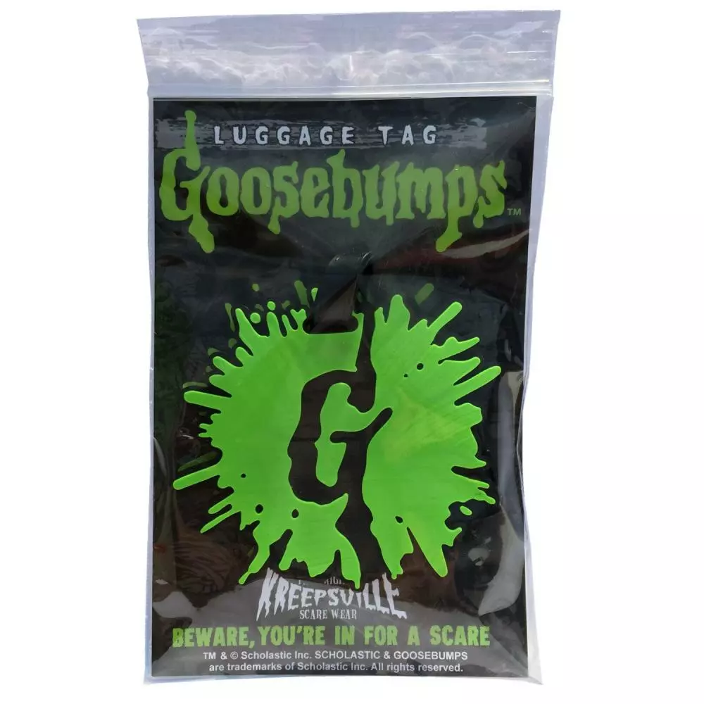 Accessories Goosebumps Green Splat G Luggage Tag 5 Accessories Goosebumps Green Splat G Luggage Tag