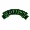 Kreepsville Arch Deathabilly Patch Green