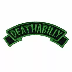 Kreepsville Arch Deathabilly Patch Green