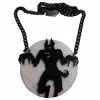 Kreepsville Jewelry Howling At The Moon Acrylic Necklace 1 Kreepsville Jewelry Howling At The Moon Acrylic Necklace