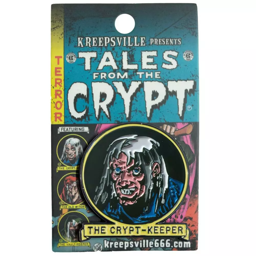 EC Comics Tales From The Crypt Crypt Keeper Enamel Pin Badge Accessories 4 EC Comics Tales From The Crypt Crypt Keeper Enamel Pin Badge Accessories