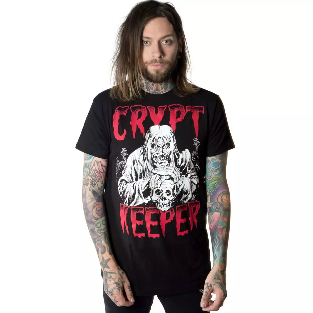 EC Comics Men's Tales From The Crypt Crypt Keeper Tshirt 3 EC Comics Men's Tales From The Crypt Crypt Keeper Tshirt