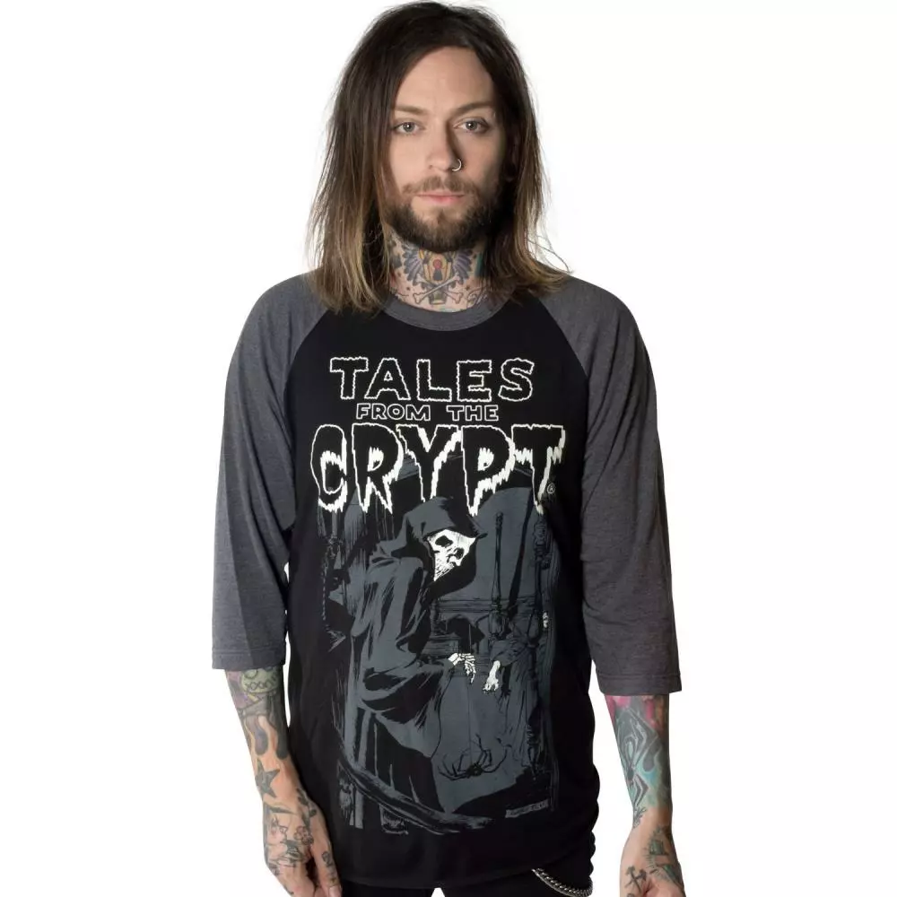 EC Comics Tales From The Crypt Grim Reaper Longsleeve Tee 4 EC Comics Tales From The Crypt Grim Reaper Longsleeve Tee