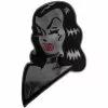 Accessories Vampira Face XL Enamel Pin