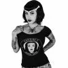 Vampira Ghoul Gang Shoulder Tee Women's 1 Vampira Ghoul Gang Shoulder Tee Women's