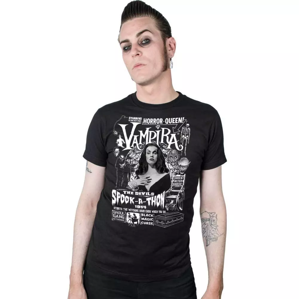 Vampira Spookathon T-shirt 3 Vampira Spookathon T-shirt