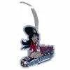 Elvira Candy Cane Acrylic Ornament