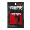 Kreepsville Krampus Bad 4 Bad Square Button Badge 2 Kreepsville Krampus Bad 4 Bad Square Button Badge