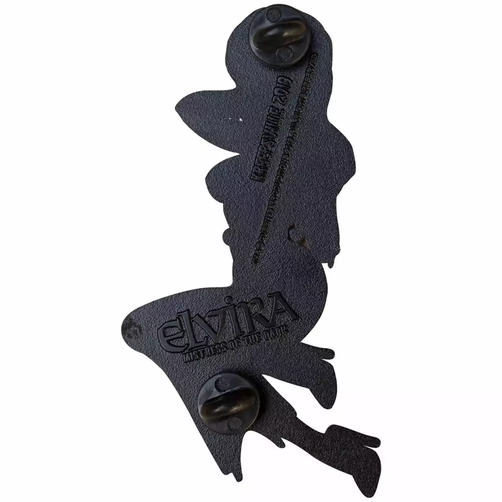 Elvira Purple Glitter XL Enamel Pin Enamel Pins & Buttons 5 Elvira Purple Glitter XL Enamel Pin Enamel Pins & Buttons