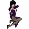 Elvira Purple Glitter XL Enamel Pin Enamel Pins & Buttons 1 Elvira Purple Glitter XL Enamel Pin Enamel Pins & Buttons