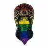 Elvira Rainbow Glitter Face Enamel Pin Accessories 2 Elvira Rainbow Glitter Face Enamel Pin Accessories