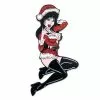 Elvira Santa Suit XL Enamel Pin 1 Elvira Santa Suit XL Enamel Pin
