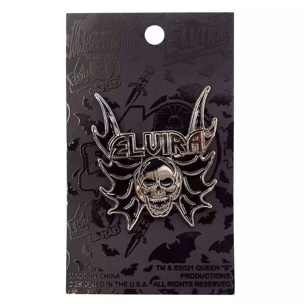 Accessories Elvira Tattoo Logo Enamel Pin 4 Accessories Elvira Tattoo Logo Enamel Pin