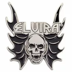 Accessories Elvira Tattoo Logo Enamel Pin