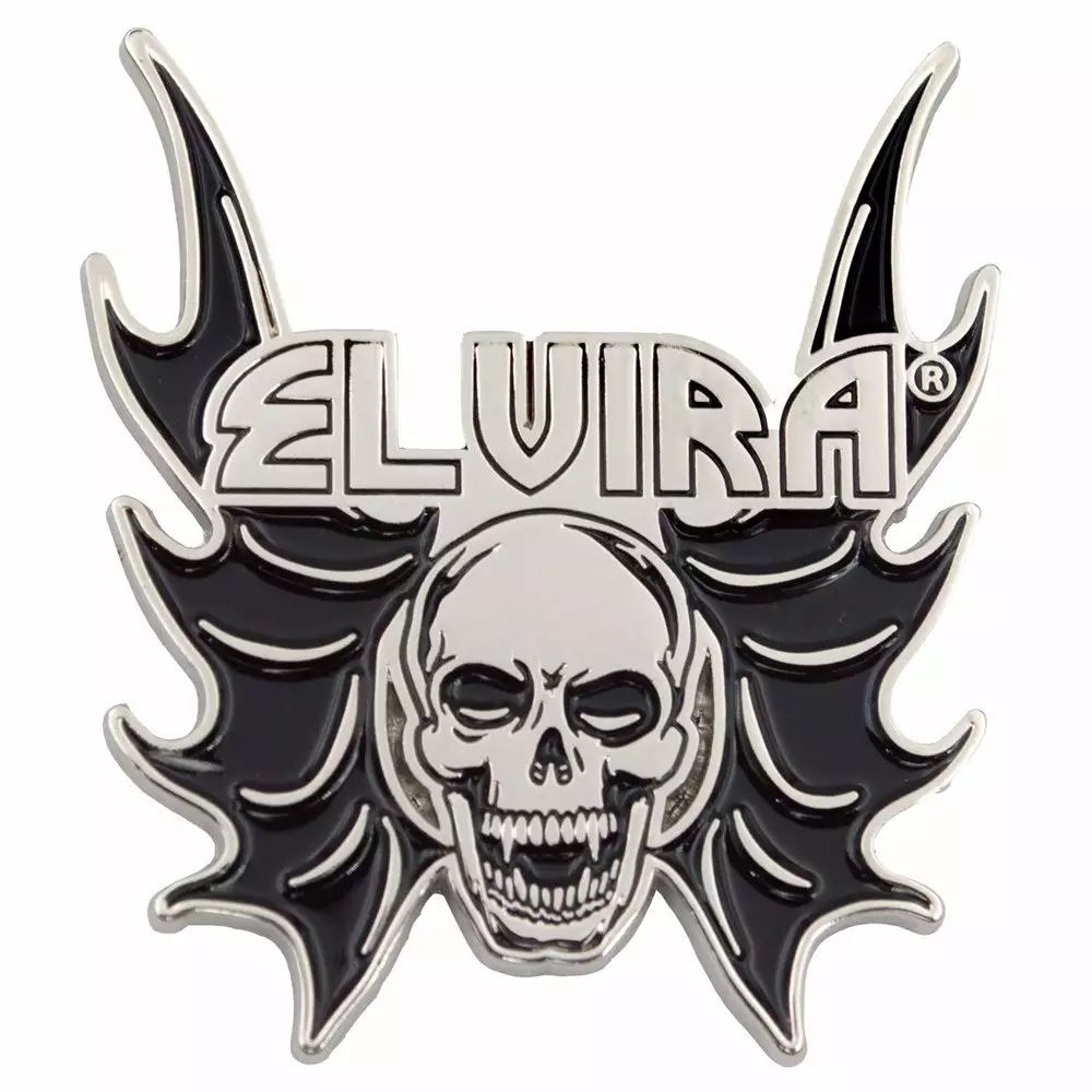 Accessories Elvira Tattoo Logo Enamel Pin 3 Accessories Elvira Tattoo Logo Enamel Pin