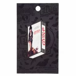 Elvira VHS Enamel Pin