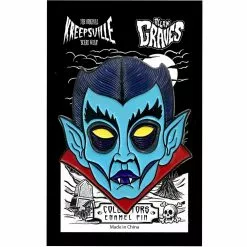Kreepsville Graves Monster Dracula Enamel Pin