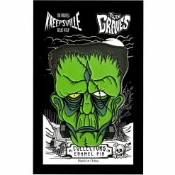 Kreepsville Graves Monster Frankenstein Enamel Pin Enamel Pins & Buttons