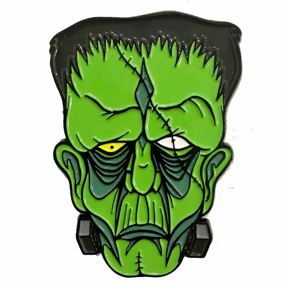 Kreepsville Graves Monster Frankenstein Enamel Pin Enamel Pins & Buttons 4 Kreepsville Graves Monster Frankenstein Enamel Pin Enamel Pins & Buttons