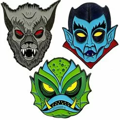 Kreepsville Graves Monster Pin Set 2