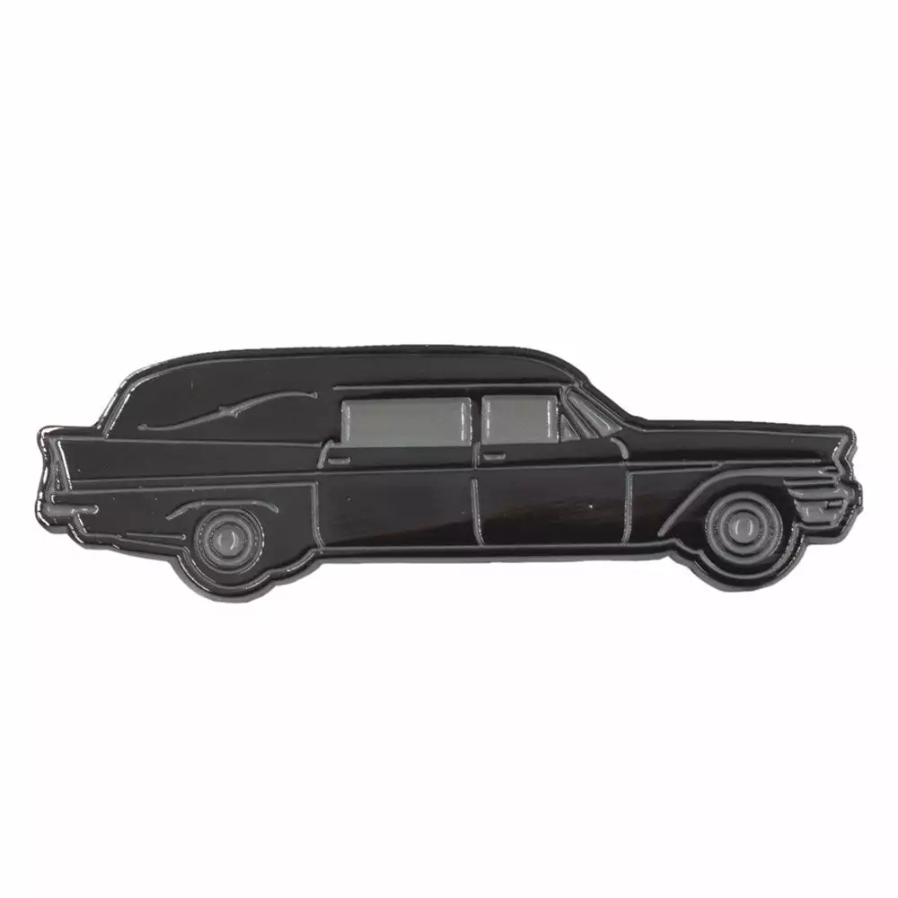 Kreepsville Hearse Enamel Pin Enamel Pins & Buttons 3 Kreepsville Hearse Enamel Pin Enamel Pins & Buttons