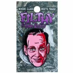Accessories John Waters Pink Face Enamel Pin