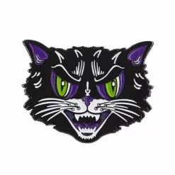 Kreepsville Kattitude Enamel Pin Enamel Pins & Buttons