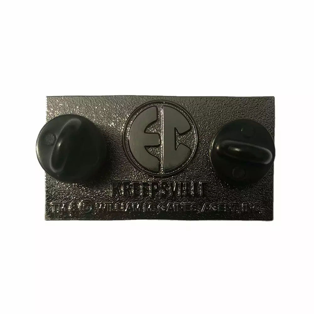 EC Comics Accessories Tales From The Crypt Logo Enamel Pin Badge 4 EC Comics Accessories Tales From The Crypt Logo Enamel Pin Badge