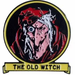 EC Comics Tales From The Crypt Old Witch Enamel Pin Badge