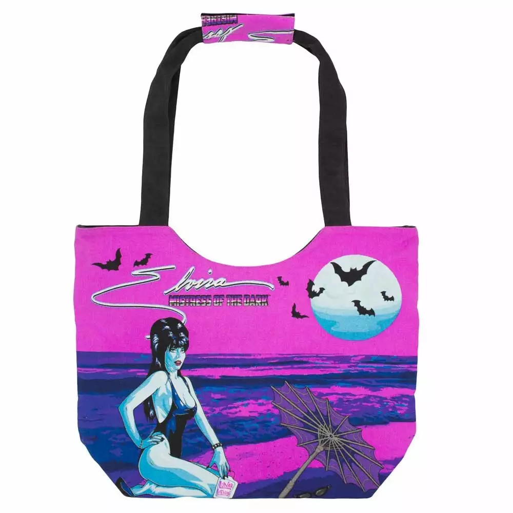 Elvira Moon Bathing Beach Tote Bags & Purses 4 Elvira Moon Bathing Beach Tote Bags & Purses