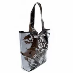 Kreepsville Go Away Ouija PVC Beach Tote Bags & Purses