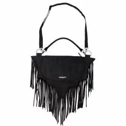 Kreepsville Bags & Purses Bat Wing Fringe Shoulder Bag