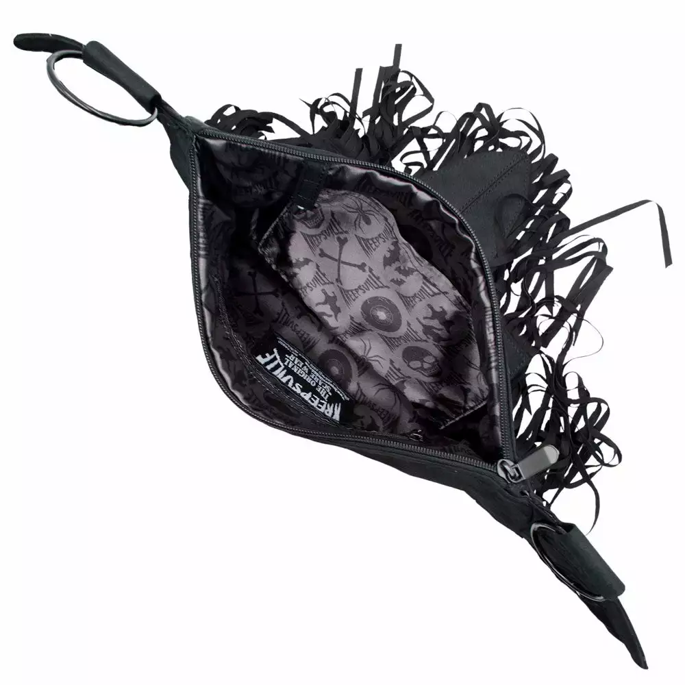 Kreepsville Bags & Purses Bat Wing Fringe Shoulder Bag 5 Kreepsville Bags & Purses Bat Wing Fringe Shoulder Bag
