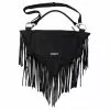 Kreepsville Bags & Purses Bat Wing Fringe Shoulder Bag