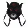 Kreepsville Bags & Purses Wolfhead Plush Purse Bag