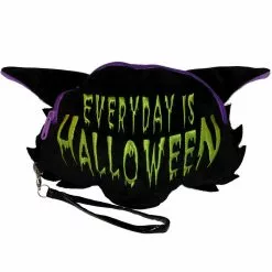 Kreepsville Kattitude Wristlet Plush Purse