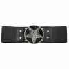 Kreepsville Elastic Waist Belt Goat Head Black 1 Kreepsville Elastic Waist Belt Goat Head Black