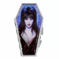 Accessories Elvira Portrait Blue Coffin Compact