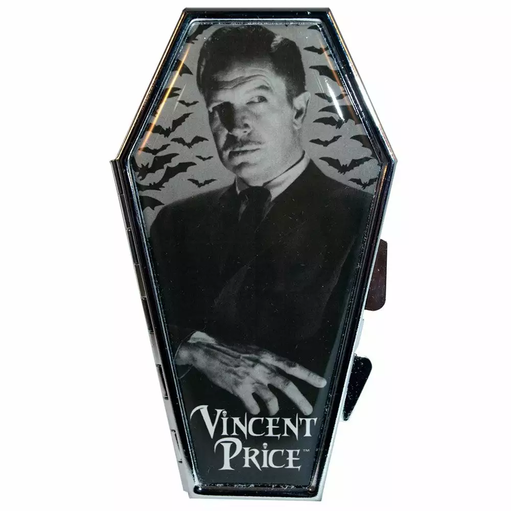 Accessories Vincent Price Coffin Compact 3 Accessories Vincent Price Coffin Compact