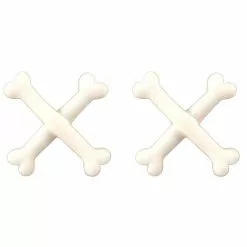 Kreepsville Cross Bone Stud Earring Jewelry