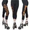 Kreepsville Trick Or Treat Pumpkin Capri Leggings