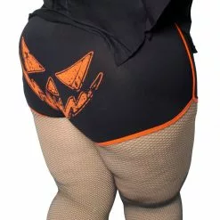 Kreepsville Pumpkin Trick Or Treat Womens Running Shorts