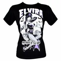 Elvira Monster Hands Girls T-shirt Women's