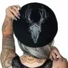 Kreepsville Accessories Deer Skull Black Beret 2 Kreepsville Accessories Deer Skull Black Beret