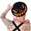 Kreepsville Accessories Trick Or Treat Pumpkin Black Beret 1 Kreepsville Accessories Trick Or Treat Pumpkin Black Beret