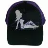 Elvira Trucker Girl Purple Hat Men's