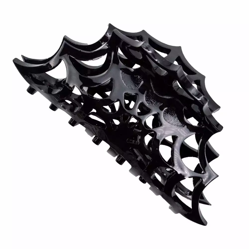 Kreepsville Spiderweb Hair Claw Clip Black Accessories 3 Kreepsville Spiderweb Hair Claw Clip Black Accessories